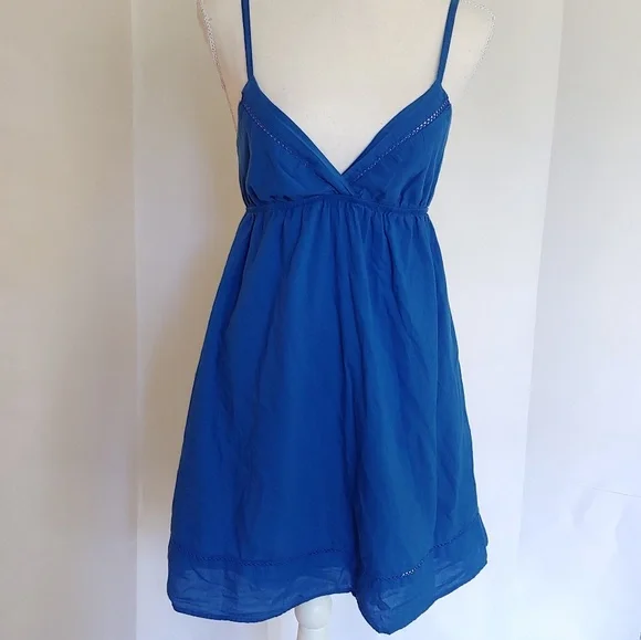 Forever 21 Blue Spaghetti Strap Dress - Picture 1 of 8